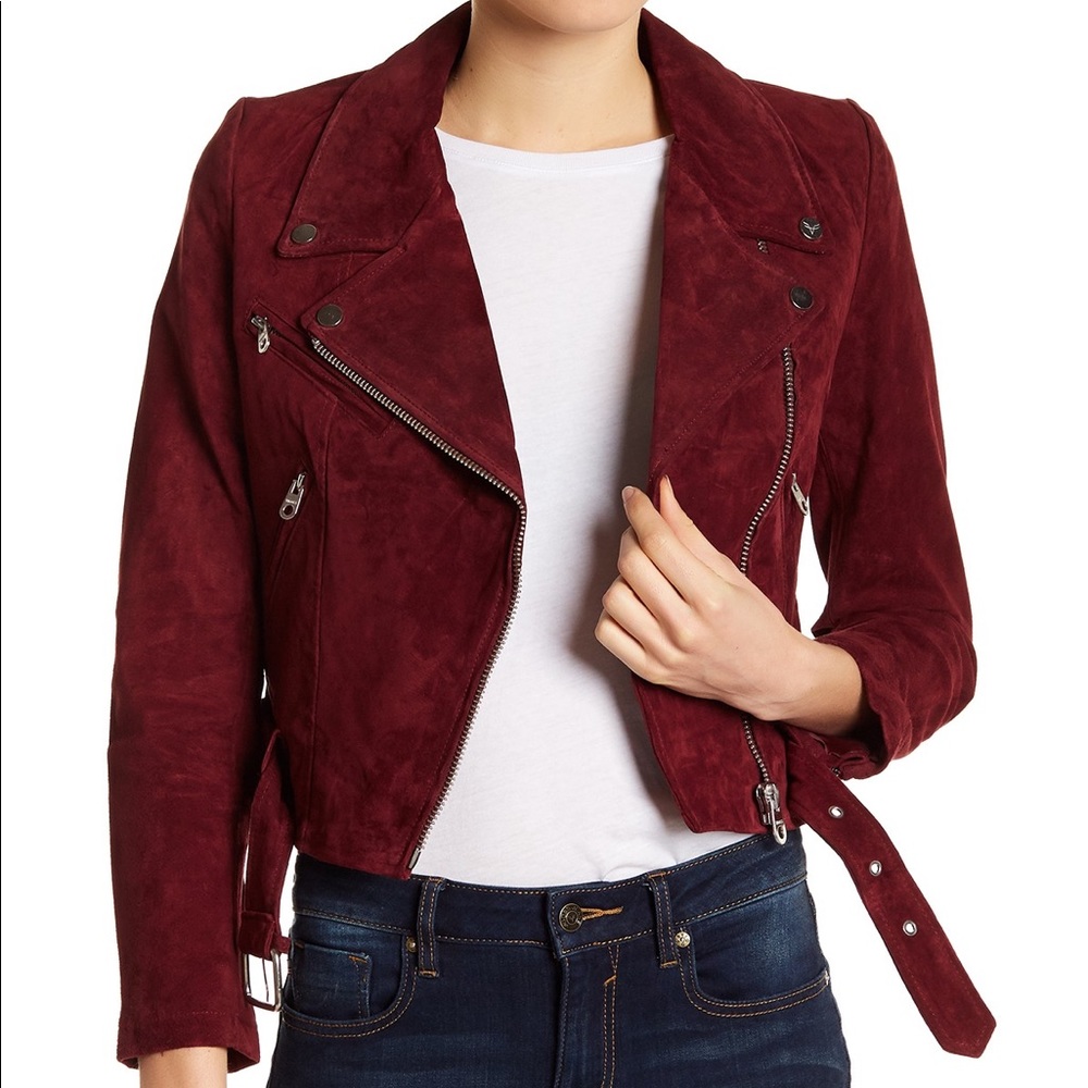 Vigoss Suede Moto Jacket